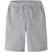 Name it Shorts - Noos - NkmVermo - Grey Melange - - 6 år (116) - Shorts