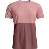 Ortovox 185 Rock'n'Wool Short Sleeve, Dame, Dusk Rose