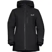 Jack Wolfskin Flowline 3in1, Skijakke, Dame, Black
