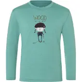 Super.natural Wood Craftine Regular Fit Langarmet T-skjorte