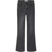 Name It Kids Jeans - Noos - NkfPolly - Dark Grey Denim - - 6 år (116) - Jeans