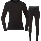 Bergans Allround Merino Underställ Set Dam Svart L