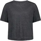 Mons Royale Zephyr Merino Tencel Boxy Teknisk t-skjorte grå