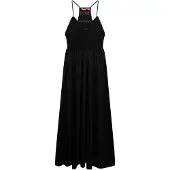 Superdry Lace Jersey Ermeløs Lang Kjole