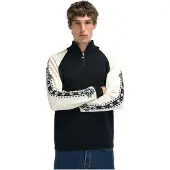 Dale of Norway Geilo, Sweater, Herre, Black Off-White