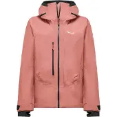 Salewa Sella 3L PTX membranjakke dame - desert pink størrelse M