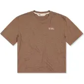 Mons Royale Yonder Merino Organic Cotton Teknisk t-skjorte brun