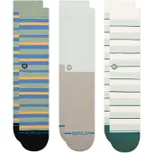 Stance Prep Stripe 3 Pk Socks mønster