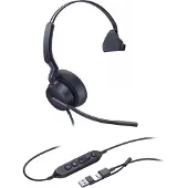 Yealink UH46 Mono Teams USB-C til A-hodesett