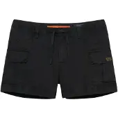 Superdry for woman. W7110467A Cargo shorts Hot black (L), Casual, Cotton