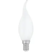 Eglo E14 LED CF35 opal kertepære vindstød med varmt hvidt lys