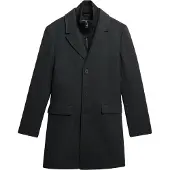 Superdry for man. M5012265A Tailored 2 In 1 coat Town dark grey (S), Casual, Wool