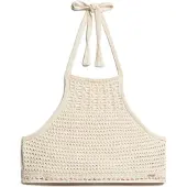 Superdry Crop Halter Crochet Ermeløs Topp