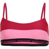 Superdry for woman. W3010396A Stretch bralette bikini top pink (XL), Beachwear, Recycled Polister, Sustainable