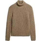 Superdry Slouchy Stitch Roll Neck Genser