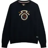 Superdry Crest Loose Crew Collegegenser