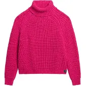 Superdry Slouchy Stitch Genser Med Høy Hals