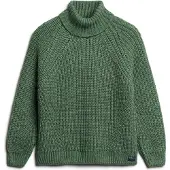Superdry Slouchy Stitch Genser Med Høy Hals