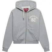 Superdry Athletic Essentials Relaxed Crop Genser Med Hel Glidelås