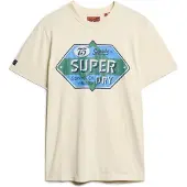Superdry Workwear Gasoline Kortarmet T-skjorte