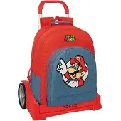 Safta Evolution Super Mario 20.1l Ryggsekk Med Hjul