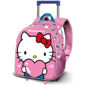 KARACTERMANIA Hello Kitty 3d 34x26x13 Cm 11.50l Ryggsekk Med Hjul