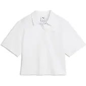 Puma Class Relaxed Polo Women, Clothing, White, S