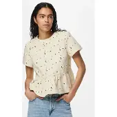 Pieces Pcella Kortermet Topp
