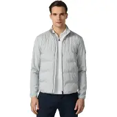 Hackett for man. HM5800123 Hs Solstice Hybrid grey sweatshirt (M), Casual, Polyester