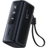 Baseus EnerGeek GX11 MiFi 20 000 mAh 67 W powerbank med Wi-Fi-funksjon – svart