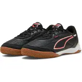 Puma PRESSING Futsal Boots Unisex, Women, Black/Ultra Red/White, 39