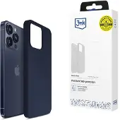 3MK silikonetui til iPhone 16 Pro – marineblå