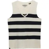Superdry Studios Vee Ermeløs V-hals T-skjorte