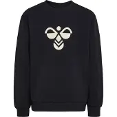 Hummel Collegegenser - hmlJr Reg Tukas - Svart m. Logo - - 11-12 år (146-152) - Collegegenser