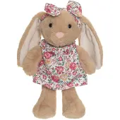 Teddykompaniet Kosedyr - Kaniner Daisy - 33 cm - Lysebrun - - OneSize - Kosedyr