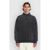 Volcom Single Stone Half-Zip Genser svart