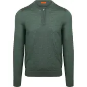 Suitable Crew Zip erino Grønn Størrelse