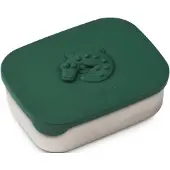 Liewood Matboks - Silikon/Stål - Arthur - 900 ml - Garden Gree - - OneSize - Matboks