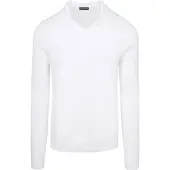 Suitable Suitabe Riva Strikket Genser – Ecru Off-white Hvit Størrese