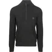 BOSS for man. 50527585 Kanobix sweater in black (M), Casual, Cotton