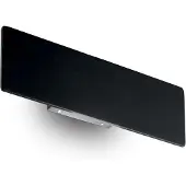 Ideal Lux LED-vegglampe Zig Zag svart, bredde 29 cm