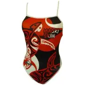 Turbo Maori Skin Tattoo Tynn Stropp Badedrakt