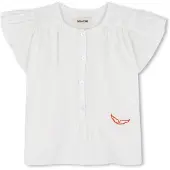 Zadig & Voltaire X60551 Kort Ermet Bluse