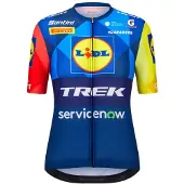 Santini Lidl Trek 2026 Kort Ermet Trøye