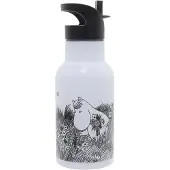Rätt Start Termo flaske - Mumi - Rustfritt Stål - 340 ml - Grafi - - OneSize - Termo flaske