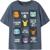 Name It Kids T-skjorte - NkmJis - Pokémon - Vintage Indigo - - 6 år (116) - T-skjorte