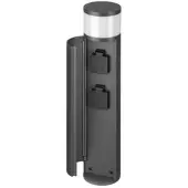 Brumberg 65202103, Aluminium, Glass, Plast, Grå, IP44, I, 232 lm, AC