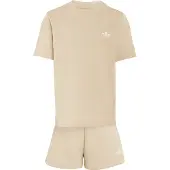 Adidas Originals Shorts Sett - T-skjorte/Shorts - Khaki Tre - - 4 år (104) - Shorts