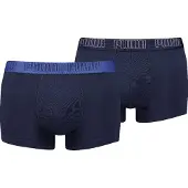 Puma Trunks (2-Pack) Men, Clothing, Purple/Grey Melange, 4