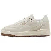 Puma Shuffle Downtown Sneakers Unisex, Shoes, Warm White/Vapor Gray/Gold, 44.5